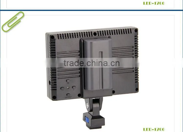 Professional Lighting LED-1700 LED Panel Video Light 12w 170 Blubs