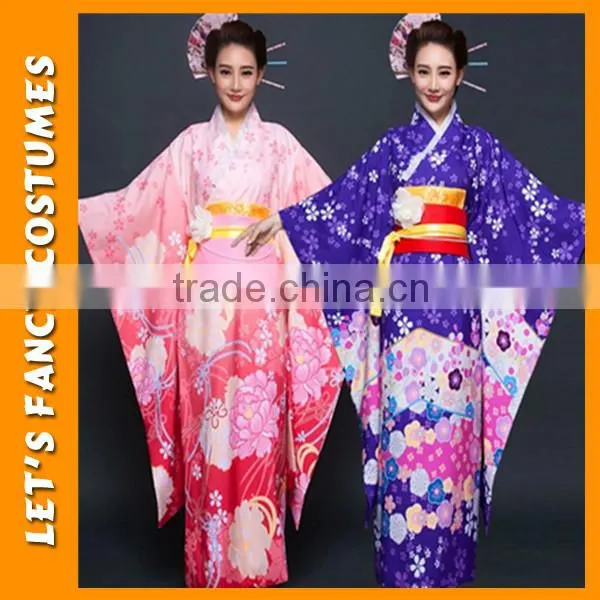 PGWC2474 Wholesale sexy red long sleeve long dress halloween kimono costume