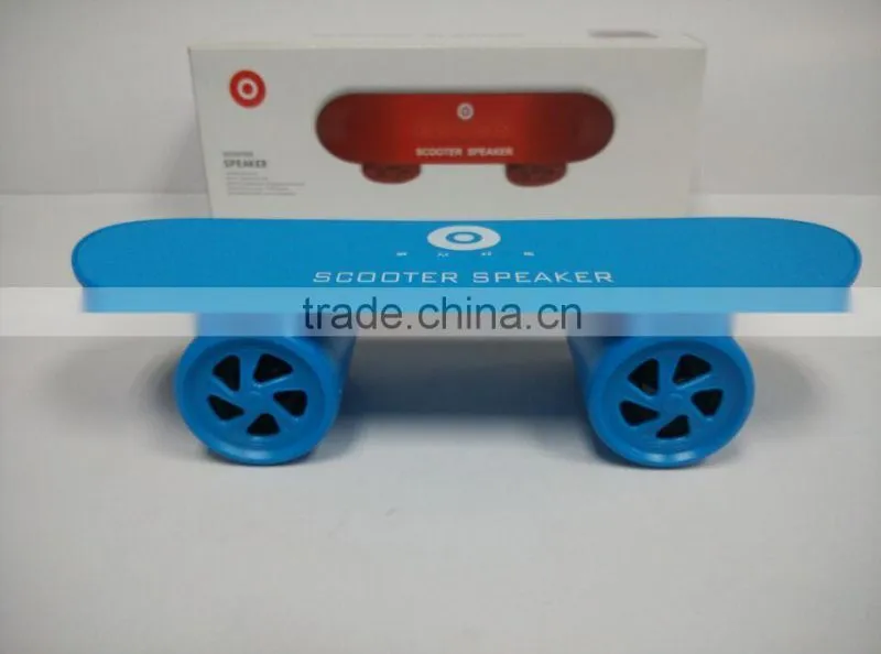 Classic scooter speaker for music lover, factory outlet price high quality bluetooth speaker for smart phones, wireless speaker