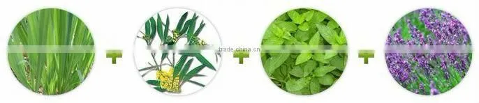 72 hours effective Non-woven Citronella Oil SGS Anti-mosquito Stickers