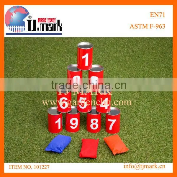 GARDEN GAME 60pcs wooden tumble game