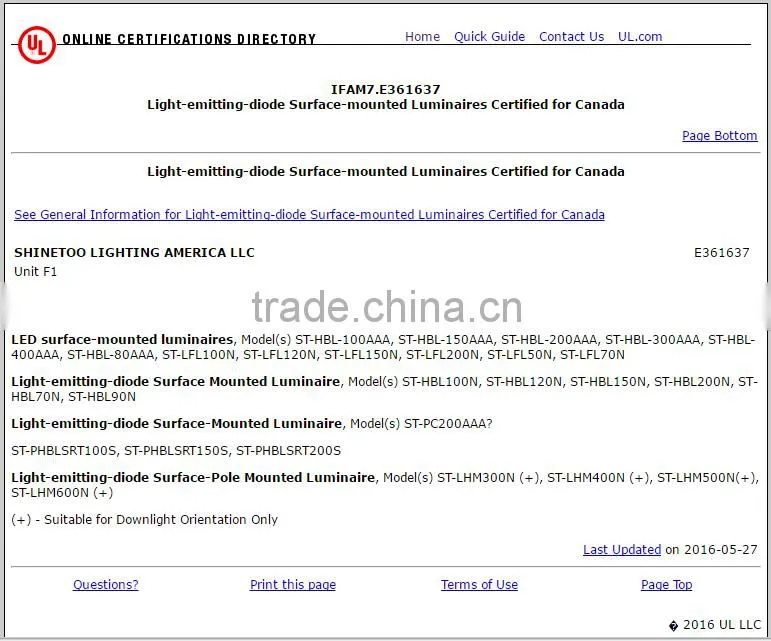 30w-240w LED street light CE RoHS NEW MODEL IP65 Aluminium 100lm/w Led Street Lamp