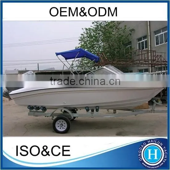 High quality fishing trawler panga fiberglass boat made in china