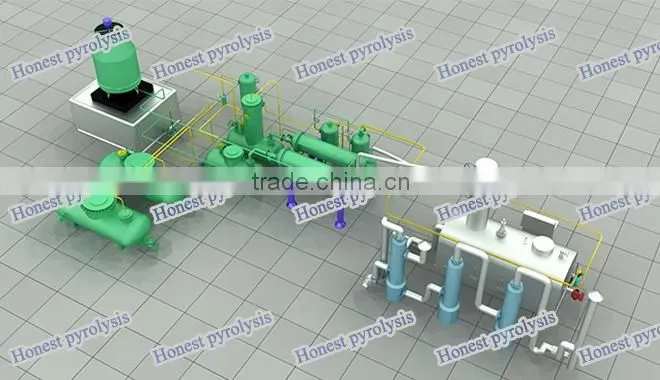 Waste Oil Recycling Plant, Used Engine Oil To Diesel Distillation Machine, Oil Purifier