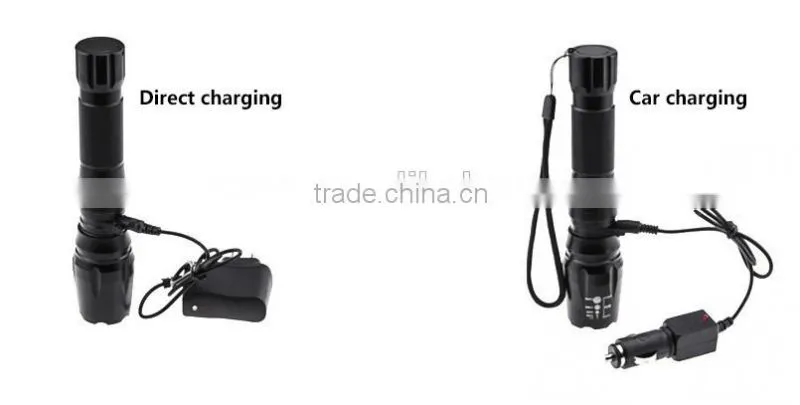 T6 Powerful Zoom Flashlight