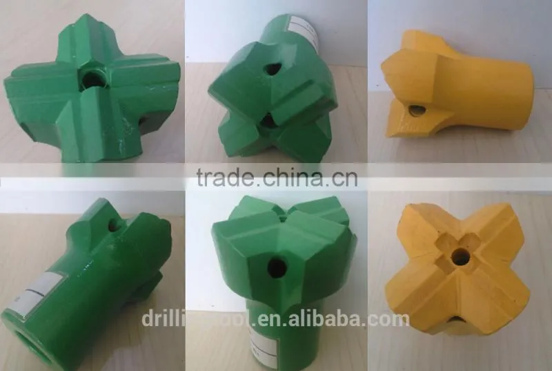 Tapered Cross Type Bits / Chisel Bit for Hard Rock Drilling