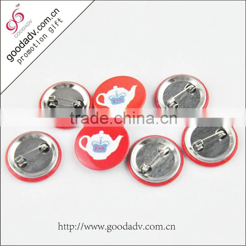 China wholesale large various of styles custom metal button badge