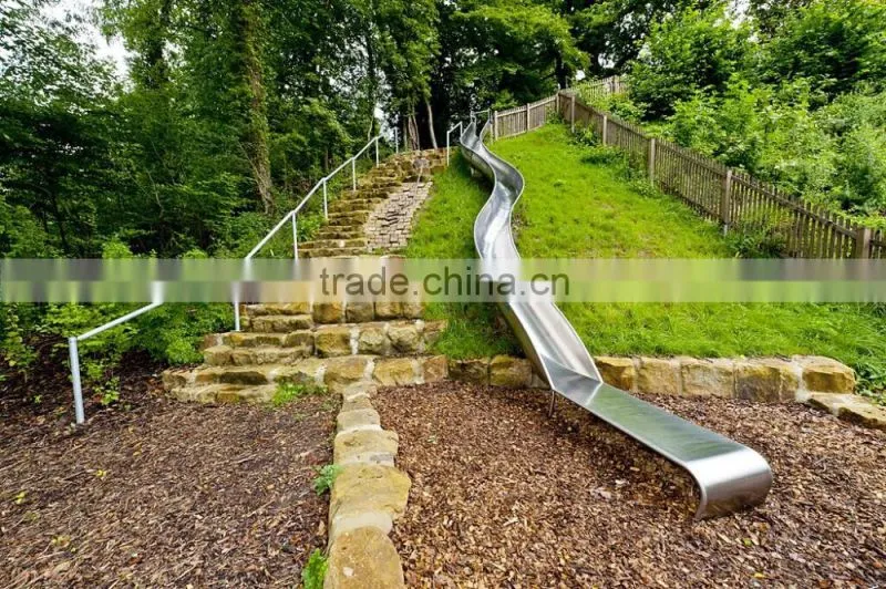 Park Stainless Steel Curve Slide