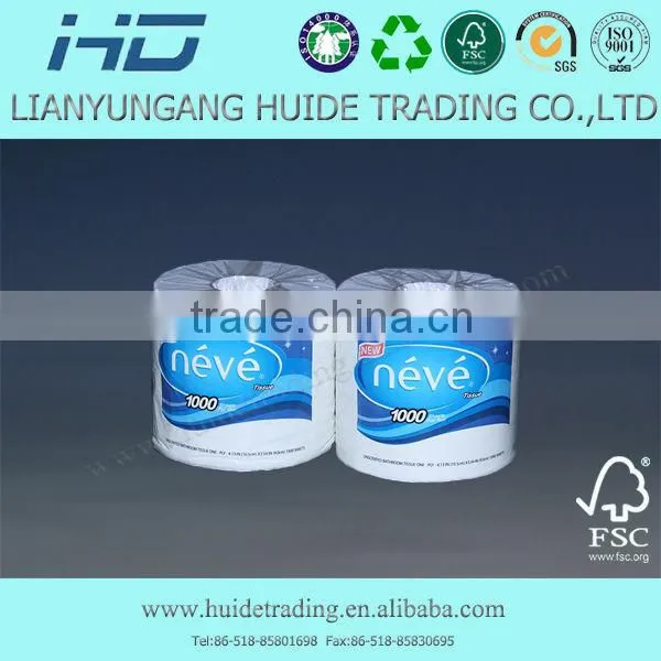 2015 Pure wood pulp coloured toilet paper