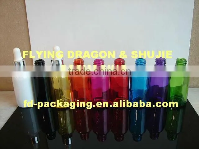 Essential oil bottle with aluminum dropper bottle(ITEM NO.:DA-JY SERIES)