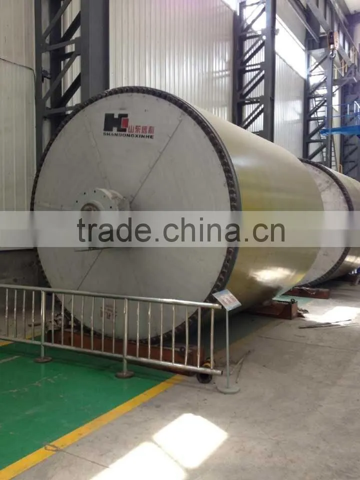 Toilet paper making machine with 3650/200 Single-cylinder