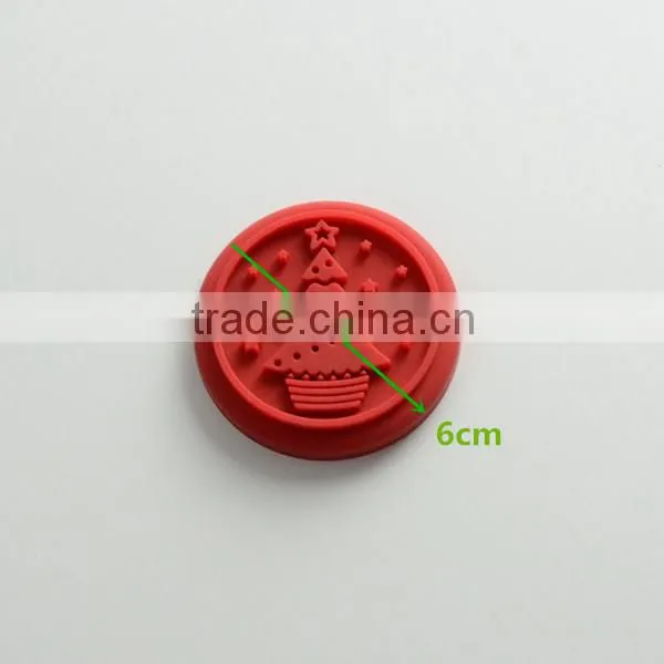2016 hot selling silicone baking tool cookie stamp