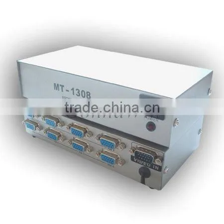 130MHZ 8 Port VGA Splitter