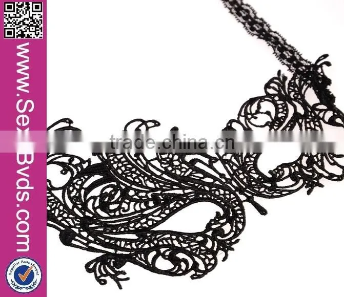 Wholesale Halloween Masquerade Cosplay Carnival Party Face Black Lace Mask