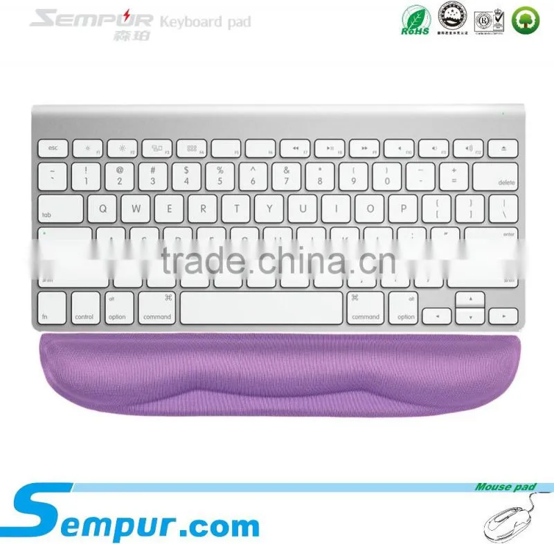 SEMPUR PU gel keyboard wrist pad for laptop