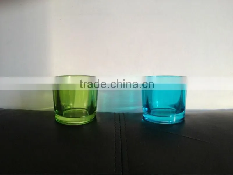 thick-wall glass candle cups