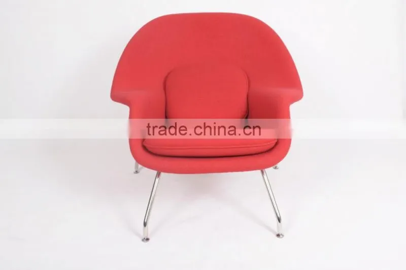 Home furniture factory Knoll Eero saarinen replica womb chair and ottoman