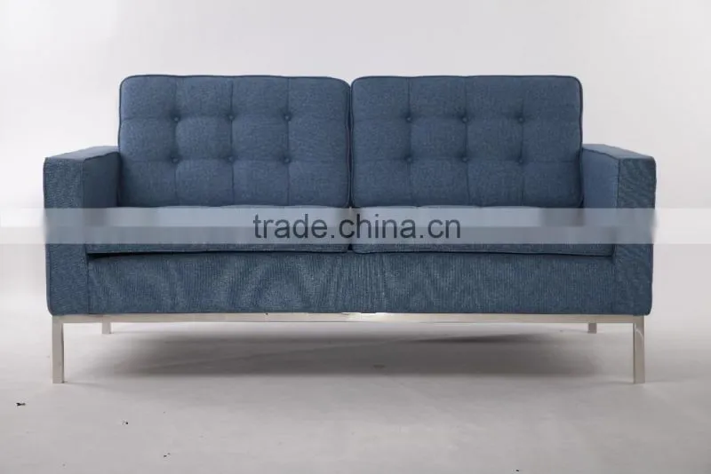 Alibaba modern designer furniture factory Florence knoll sofa set for living room