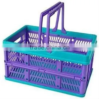 Plastic Shopping Folding Basket