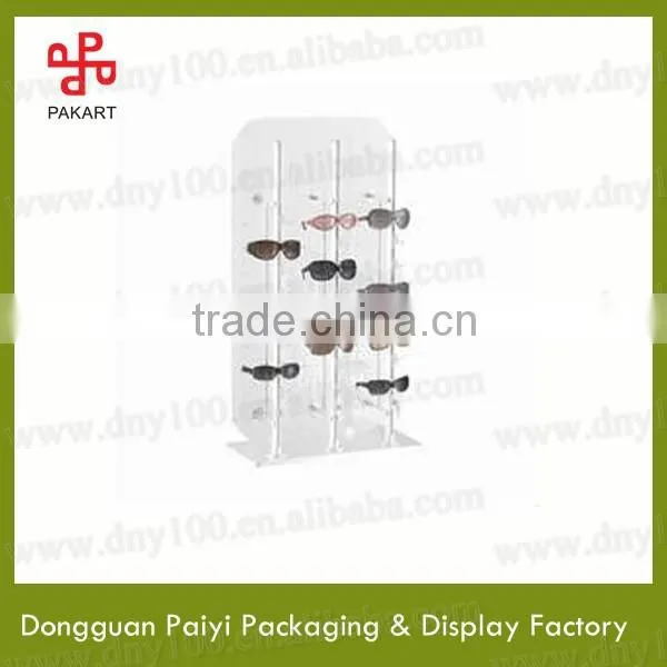 Best quality wall hanged acrylic sunglasses display stands