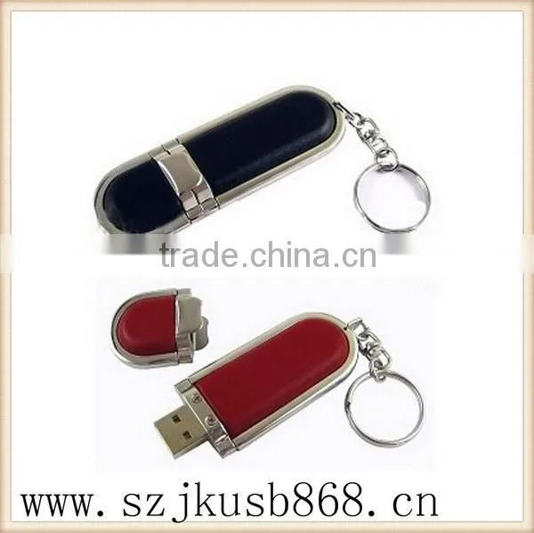 New arrival good quality pen driver leather usb memory