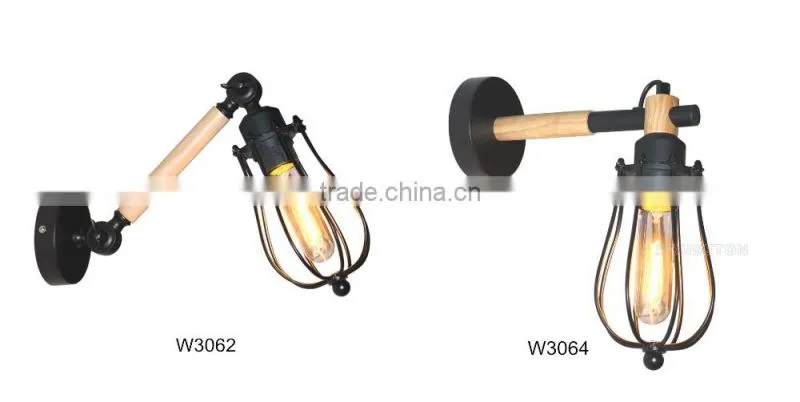 European black iron cage industrial wall lamp,black iron cage industrial wall lamp,industrial wall lamp W3065