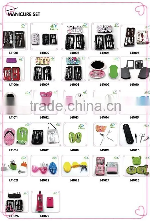 Manicure and pedicure sets