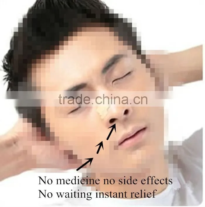 traditional herbal nasal strips for better sleep, better breath and reduce snore patch