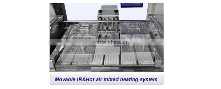 BGA rework station automatic pick and place repair motherboard of mobile and laptop