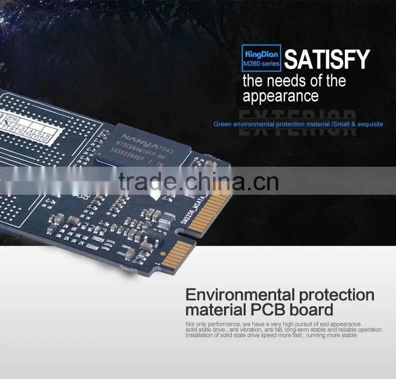 Top SSD wholesale Kingdian SSD external hard disk drive MSATA 120GB internal Solid state Disk for laptop(M280 120GB)