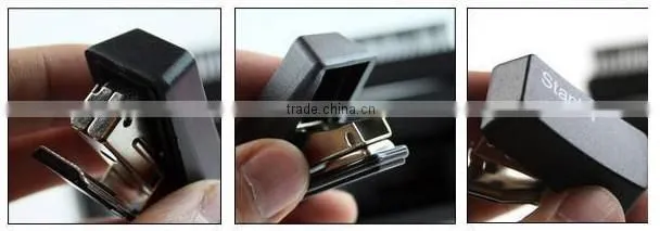 Mini keyboard stationery set with mini brush and mini stapler