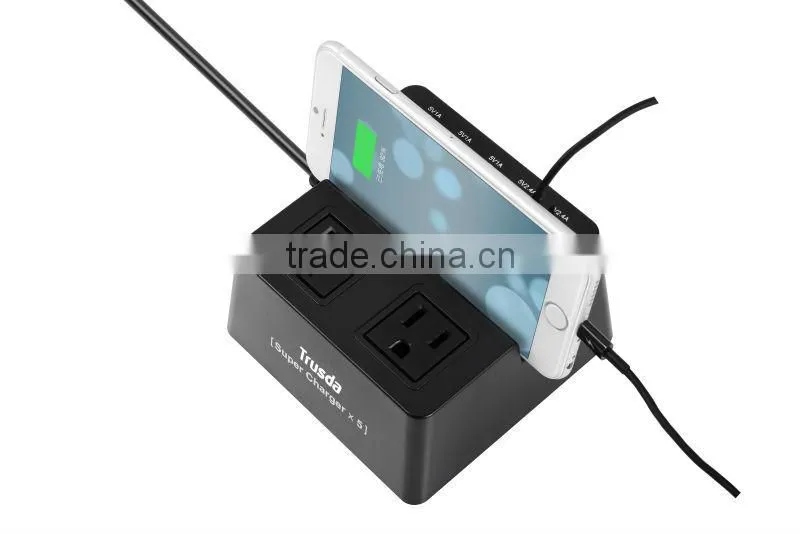 Wholesale 8 outlet electrical power strip with 5 USB HUB