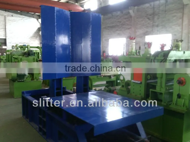 Steel coil turnover machine