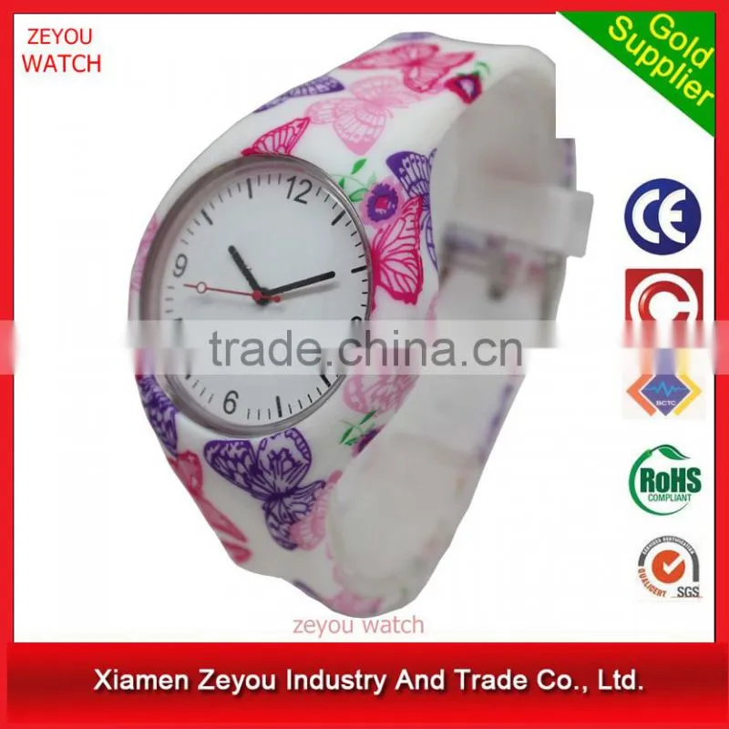 any color is available watch spare parts, silicone strap watch spare parts R0744