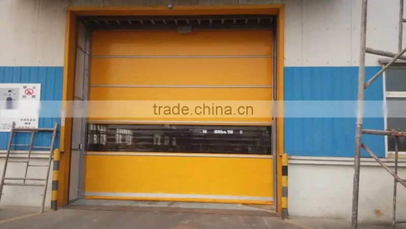 High Speed Door Type and high-density polyester fiber and Aluminum Door Material fast door