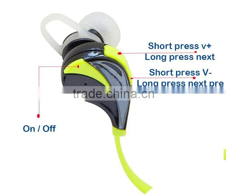 Factory Supply PC Bluetooth Earphone Wireless In-Ear Earphone