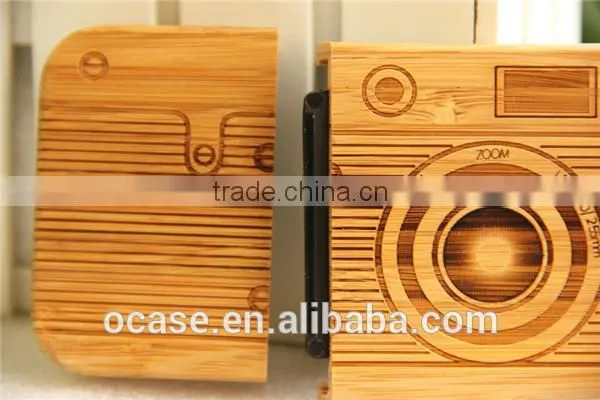 Wood cd design case for iphone 6s case with custom printed phone case.