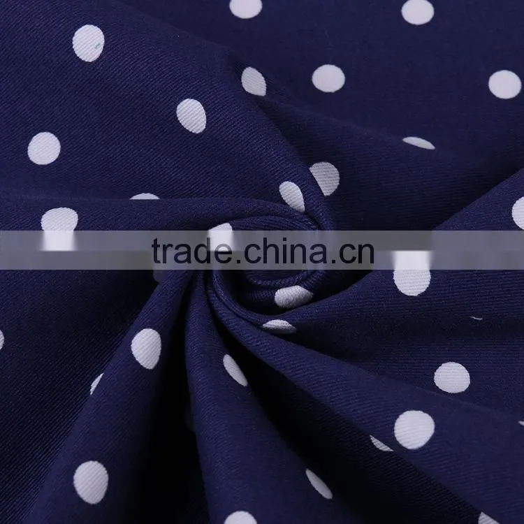 High Quality plain fabric manufacturer 75 polyester 25 cotton spandex fabric for Women's Clothing