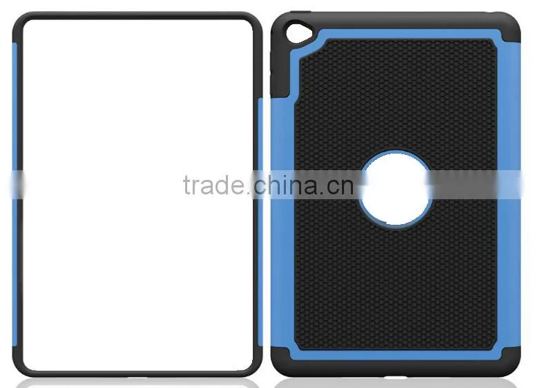 protective case manufacturer 2 in 1football pattern shockproof silicon case cover for ipad mini 2 3 4 for xiaomi mipad
