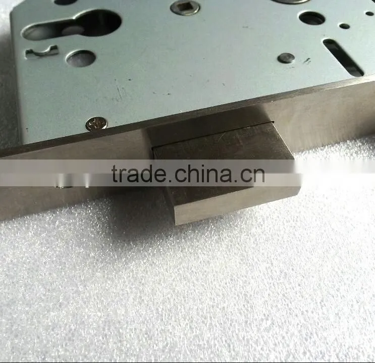 304 Stainless Steel Fireproof Euro Standard Euro Style Mortise Lock with 60 72mm Hole Distance
