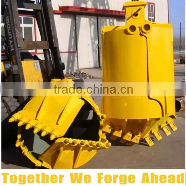 excavator clean up mud buckets with bolt on cutting edge