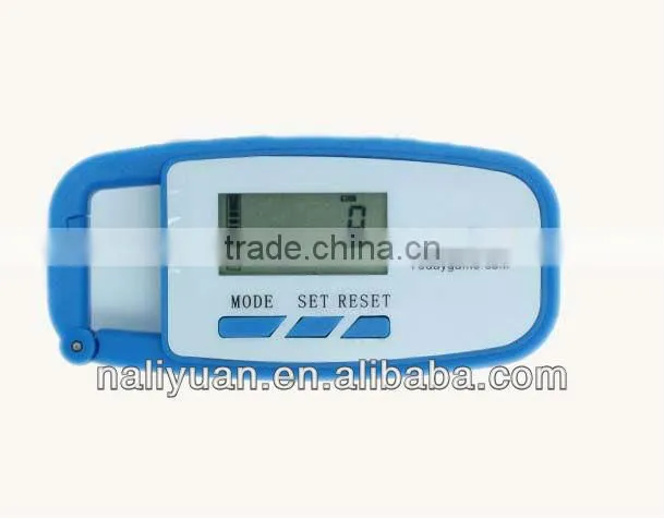 High quality multifunction 3D sensor pedometer with memory