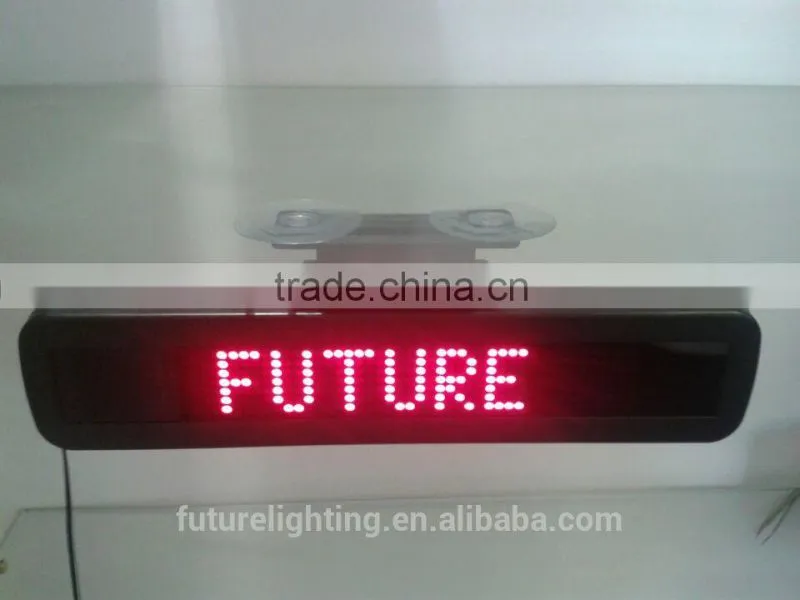 2016 New products led displays7x50 dot matrix lighted signs displays led