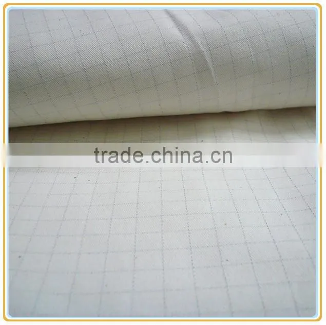 Poly Cotton Antistatic Greige Fabric