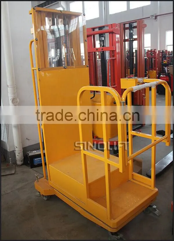 2015 Sinolift DYT Series Semi Electric Operated Aerial Order Picker Truck