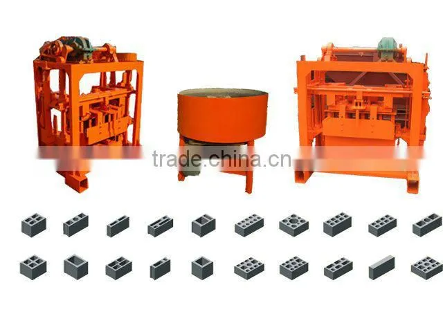 hollow block machine Brick making macine for construction material price