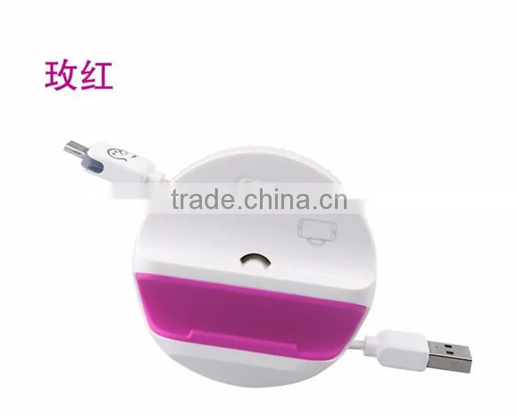 Phoen Holder Flexible USB Cable for V8 for samsung usb cable Pure copper wire