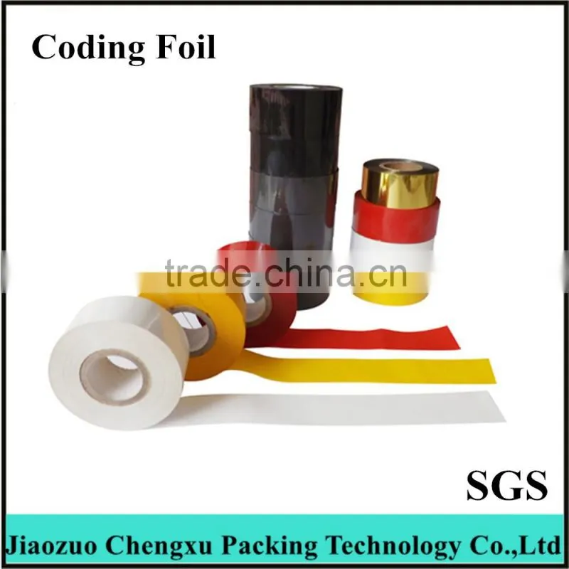 date coding foil blue colour (e-mail: jzcxpack@jzcxpack.com)