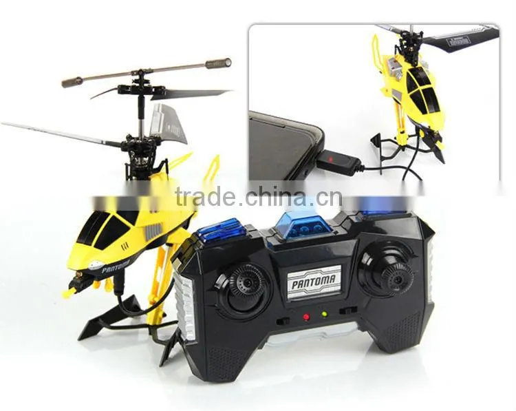 Infrared 3.5 Channel Auto Folding Helicopter With Gyro Transformer Toy Copter