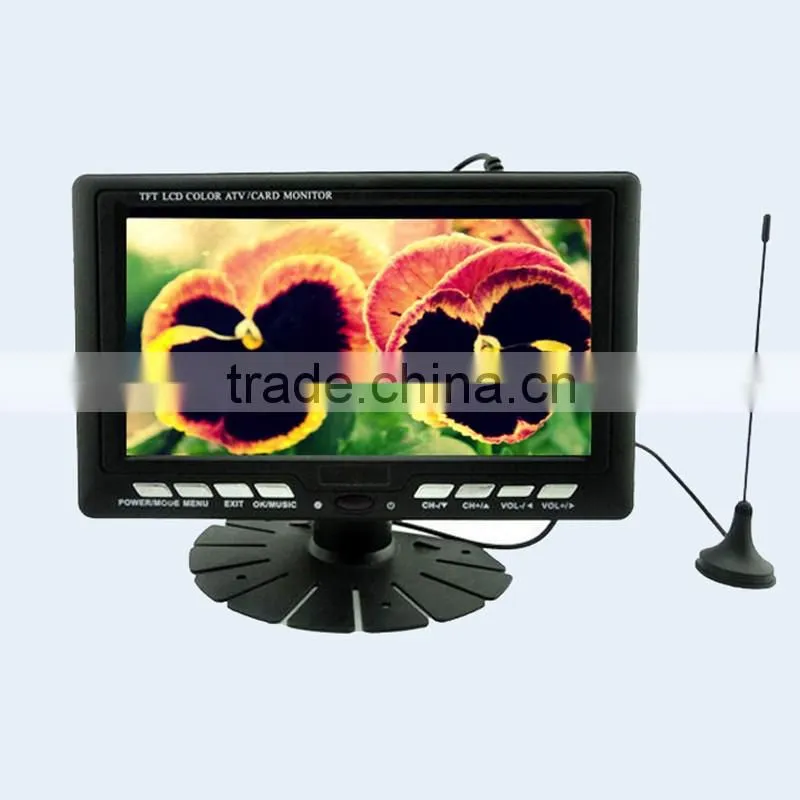 7 inch TFT LCD Card Video Player For Advertisement